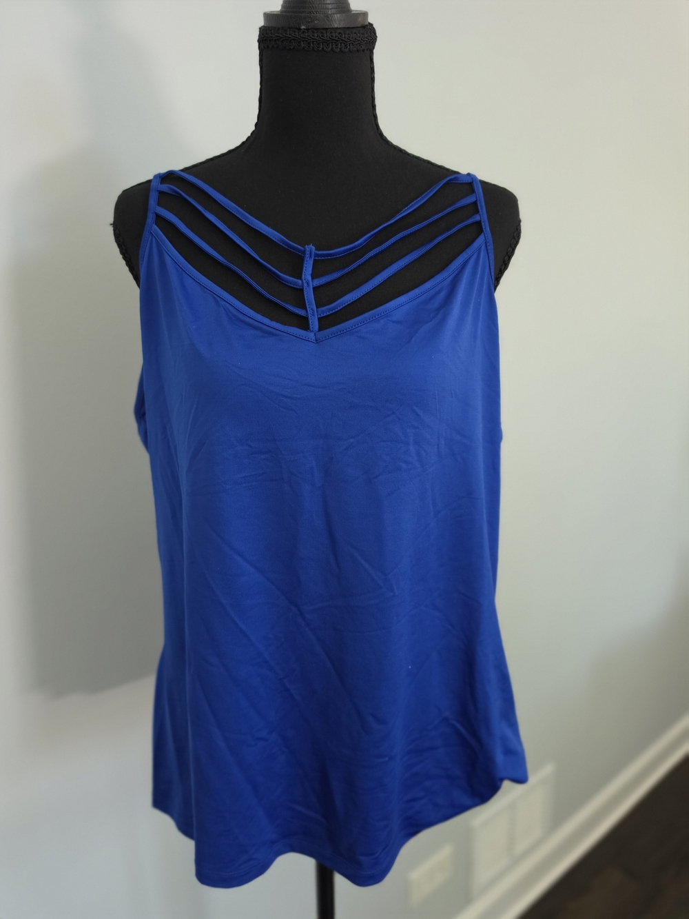 Thalia Sodi Royal Blue Strappy Camisole